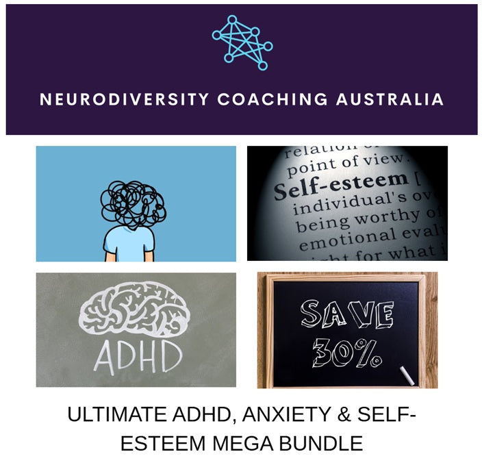 Ultimate ADHD, Anxiety & Self-Esteem Mega Bundle (30% Saving)
