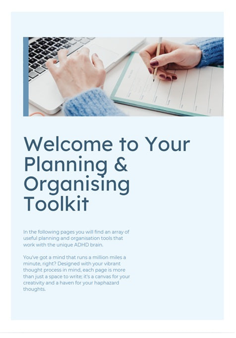 ADHD Get Organised Bundle